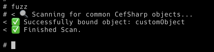 object fuzz